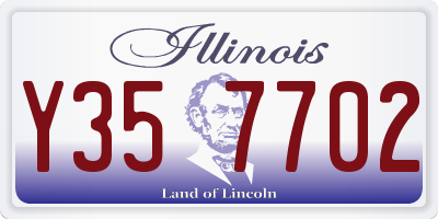 IL license plate Y357702