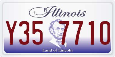 IL license plate Y357710