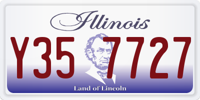 IL license plate Y357727