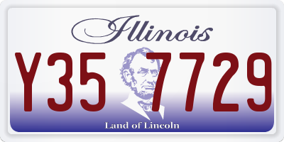 IL license plate Y357729