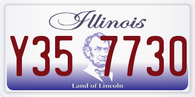 IL license plate Y357730
