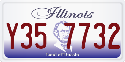 IL license plate Y357732