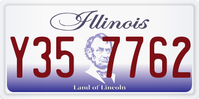 IL license plate Y357762