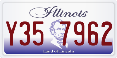 IL license plate Y357962