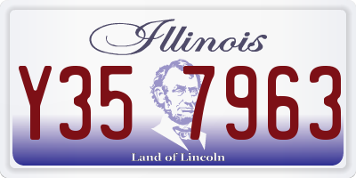 IL license plate Y357963