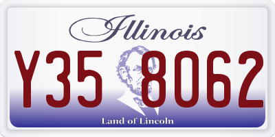 IL license plate Y358062