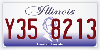 IL license plate Y358213