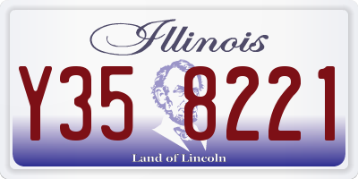 IL license plate Y358221