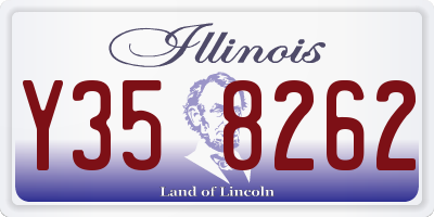 IL license plate Y358262