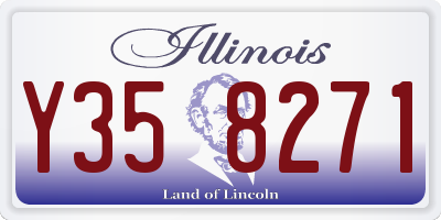 IL license plate Y358271