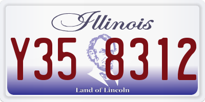 IL license plate Y358312