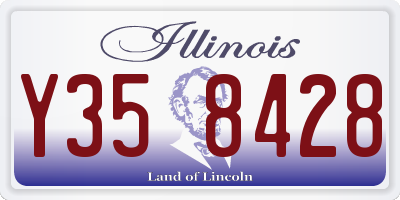 IL license plate Y358428