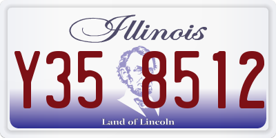 IL license plate Y358512
