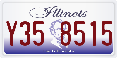IL license plate Y358515