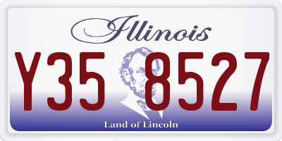 IL license plate Y358527