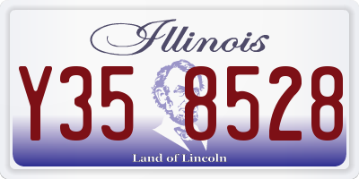 IL license plate Y358528