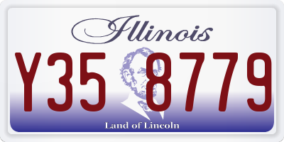 IL license plate Y358779
