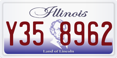 IL license plate Y358962