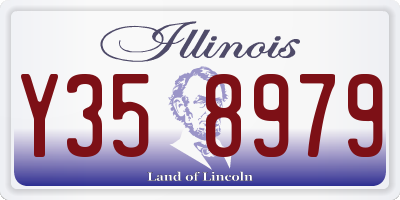 IL license plate Y358979
