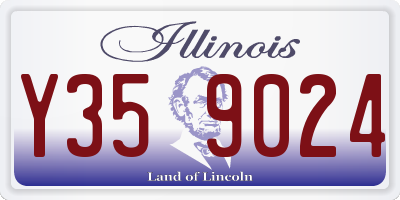 IL license plate Y359024