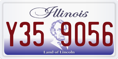 IL license plate Y359056