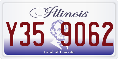 IL license plate Y359062
