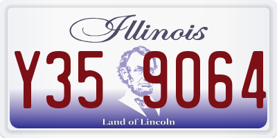 IL license plate Y359064