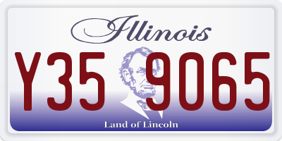 IL license plate Y359065