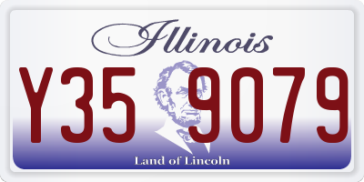 IL license plate Y359079