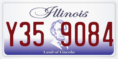 IL license plate Y359084