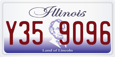 IL license plate Y359096
