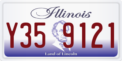 IL license plate Y359121