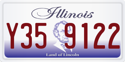 IL license plate Y359122