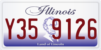 IL license plate Y359126