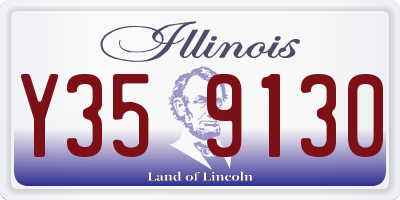 IL license plate Y359130