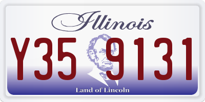 IL license plate Y359131