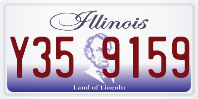 IL license plate Y359159