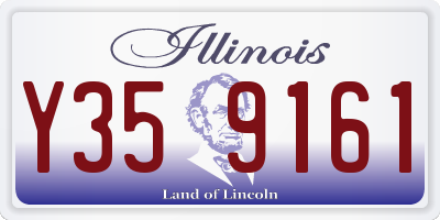 IL license plate Y359161