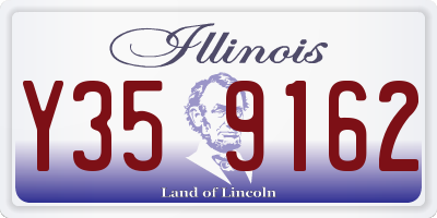 IL license plate Y359162