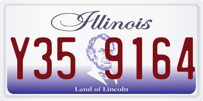IL license plate Y359164