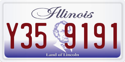 IL license plate Y359191