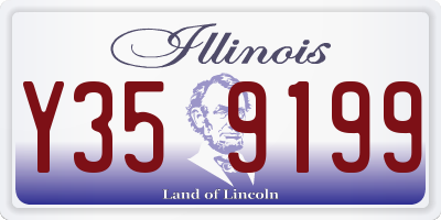 IL license plate Y359199