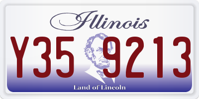 IL license plate Y359213