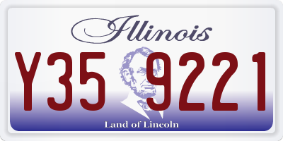 IL license plate Y359221