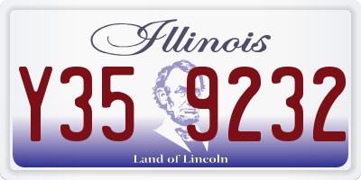 IL license plate Y359232