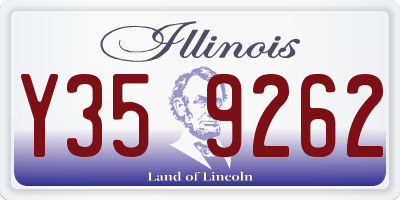 IL license plate Y359262