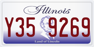 IL license plate Y359269