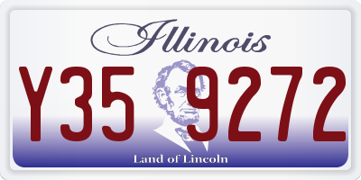 IL license plate Y359272