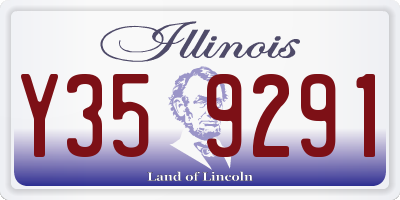 IL license plate Y359291
