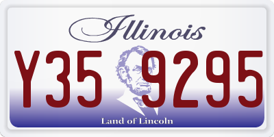IL license plate Y359295